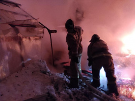Пожар в Иркутском районе